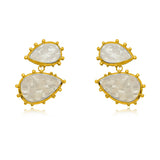 Brinco Madrepérola Dourado