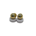 Brinco Bola Lisa Dourado