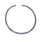 Destaque - Choker Coração Color Branco