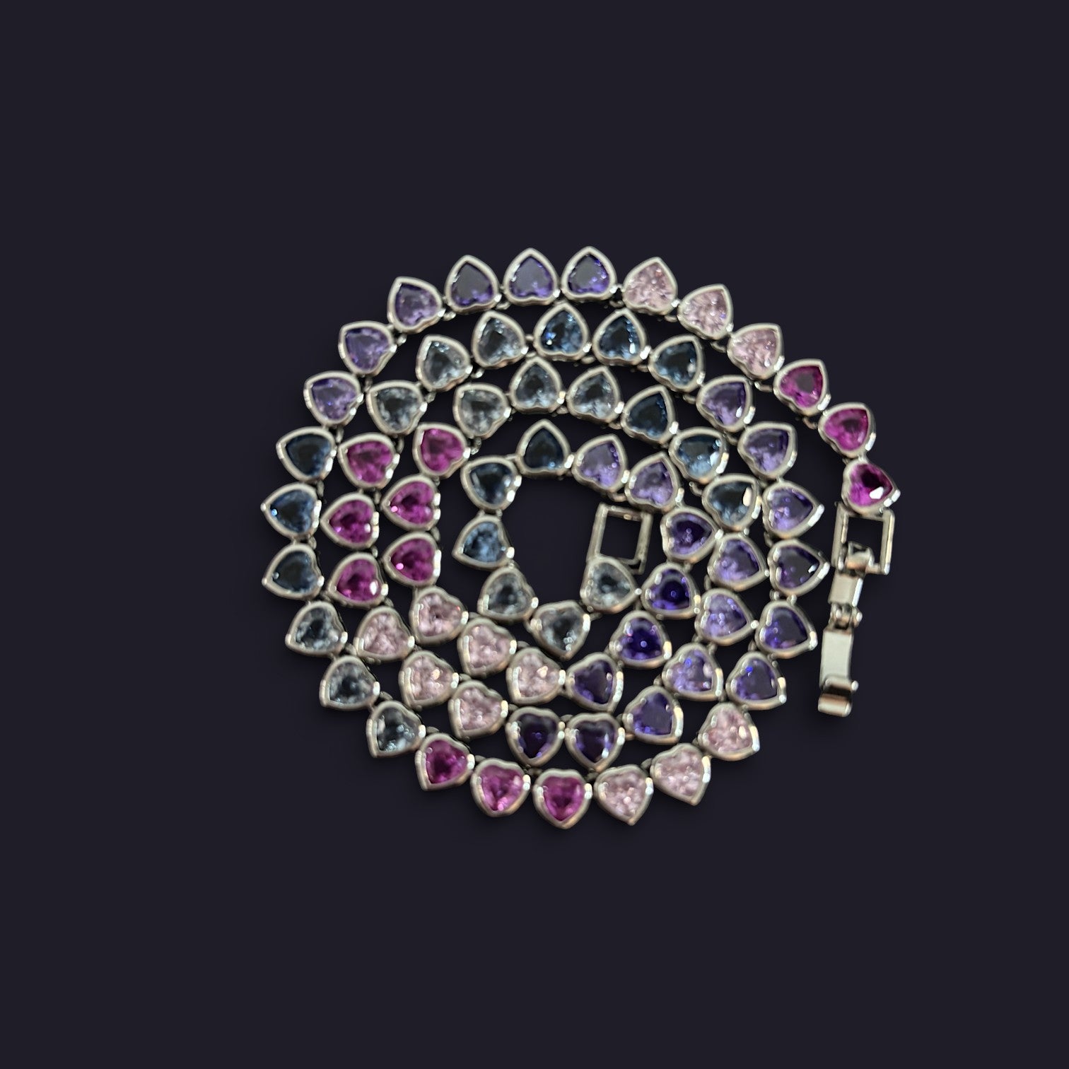 Destaque - Choker Coração Color Branco