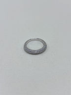 Anel Aparador Micro Zircônia Branco