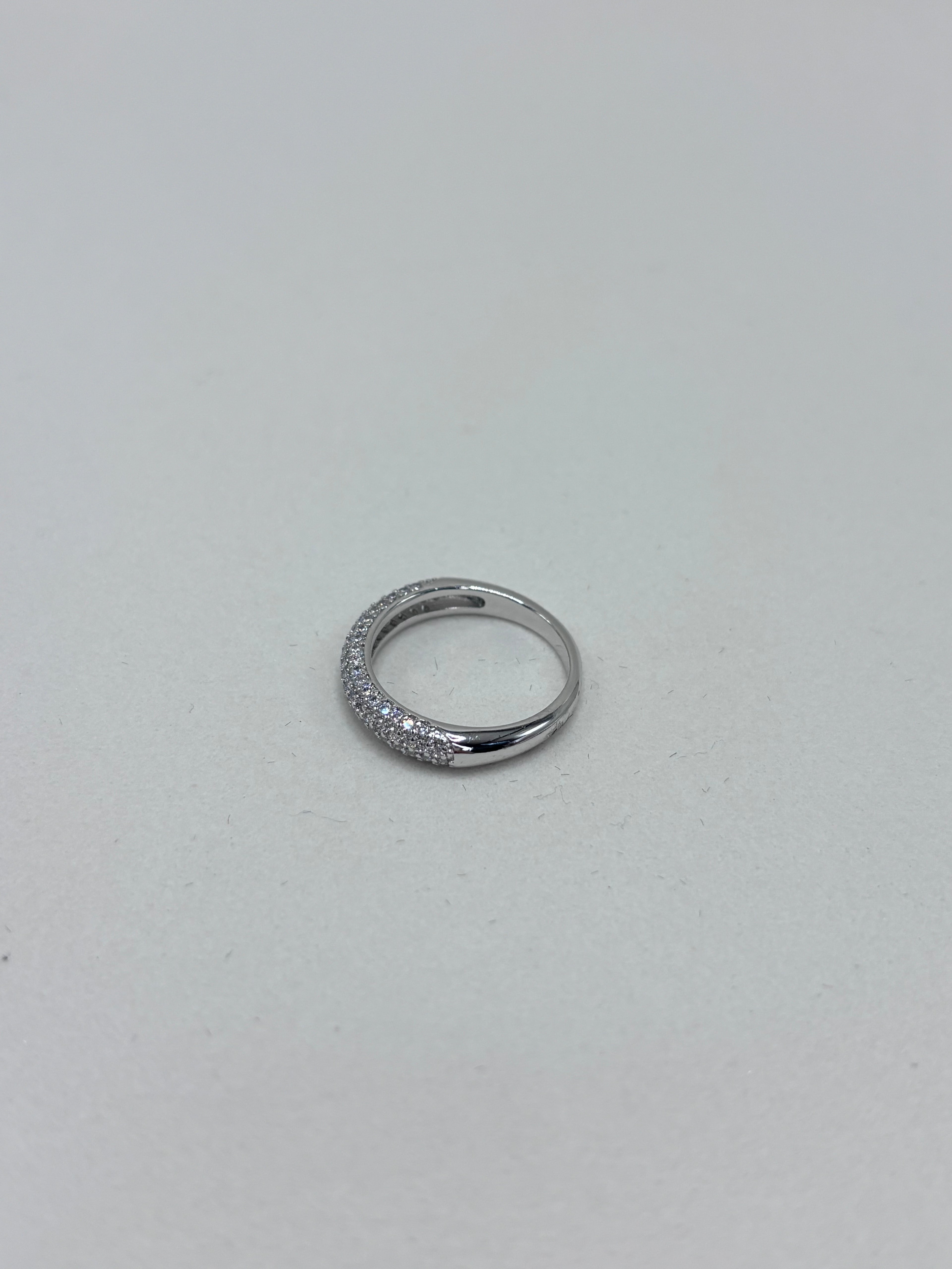 Anel Aparador Micro Zircônia Branco