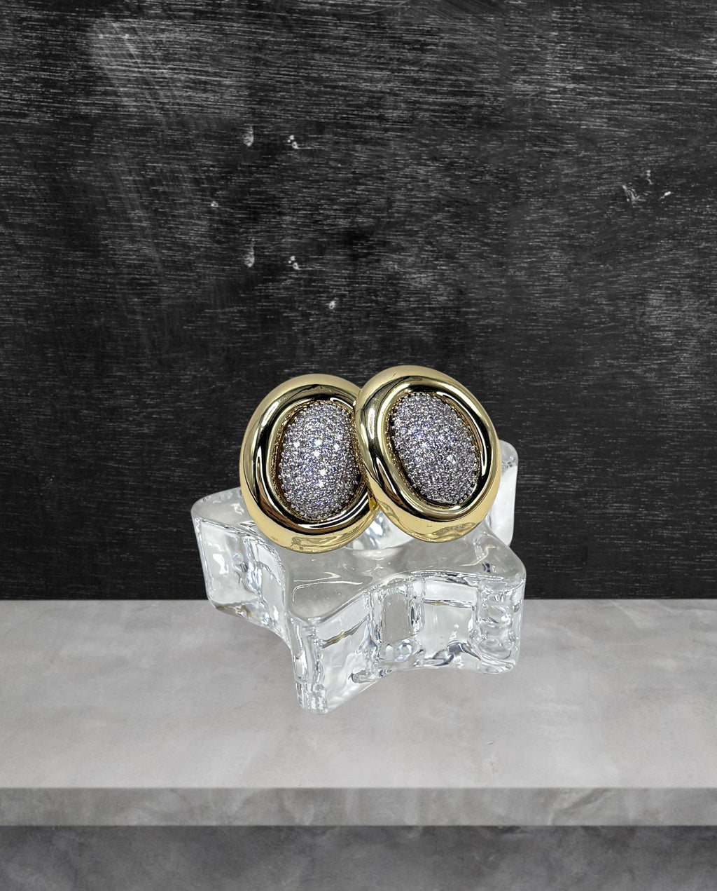 Brinco Micro Zircônia Bicolor