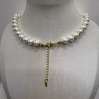 Colar Pérolas Dourado