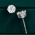 Brinco Ponto de Luz em Moissanite 1.08ct - Prata 925