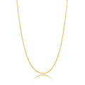 Choker Cordão Baiano Fino Liso Dourado