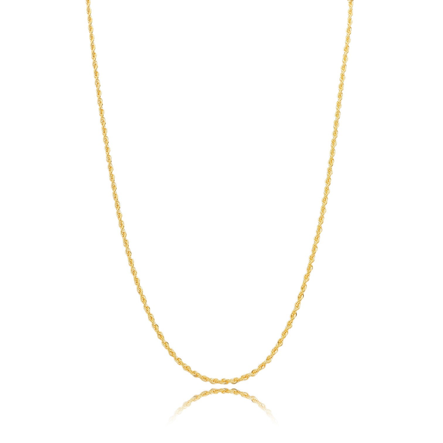 Choker Cordão Baiano Fino Liso Dourado