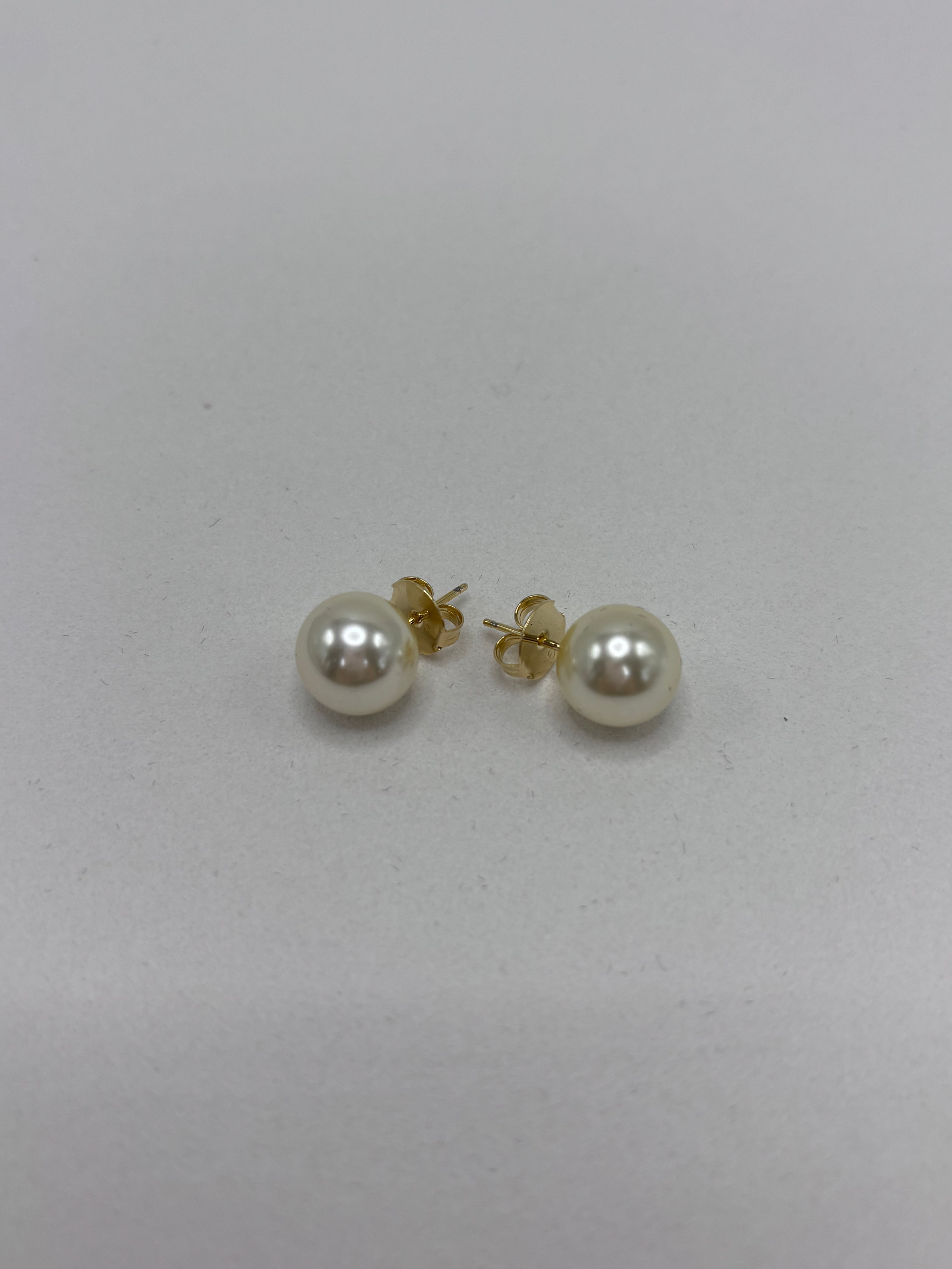 Brinco Pérola Dourado