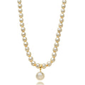 Colar Pérolas Dourado