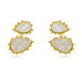 Brinco Madrepérola Dourado