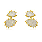 Brinco Madrepérola Dourado