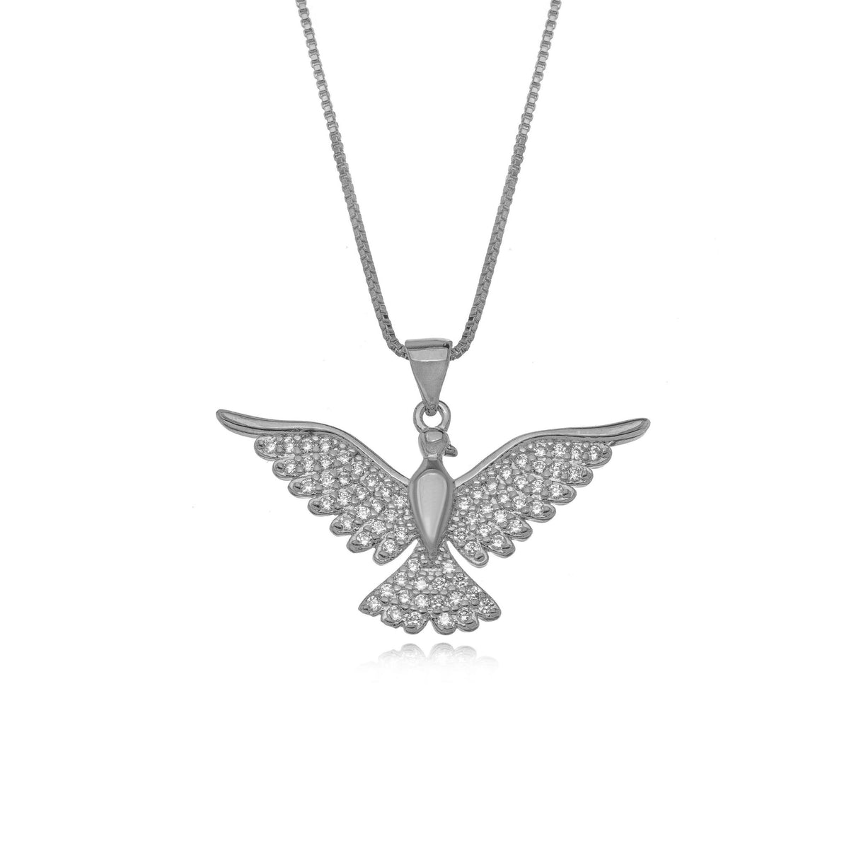 Colar Espírito Santo Micro Zircônia