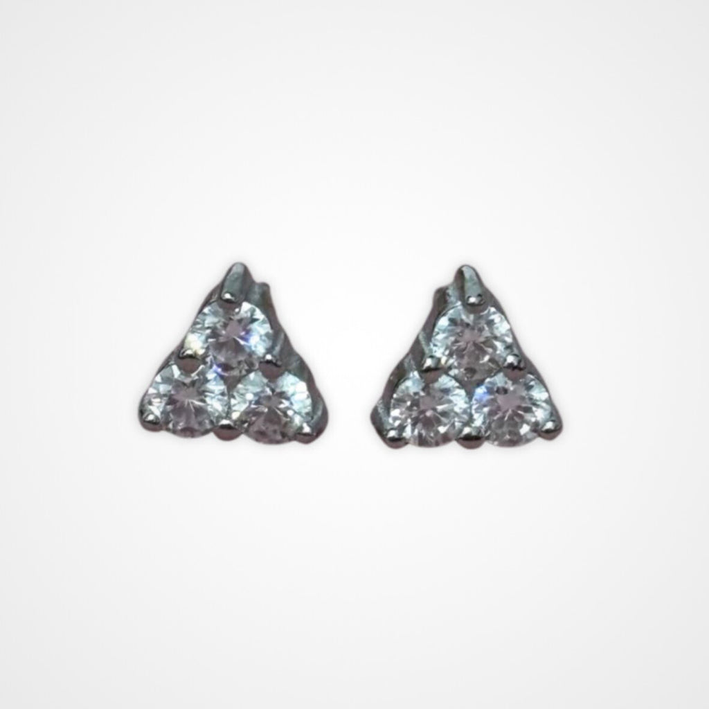 Brinco Cristais Moissanite 0,2ct - Prata 925