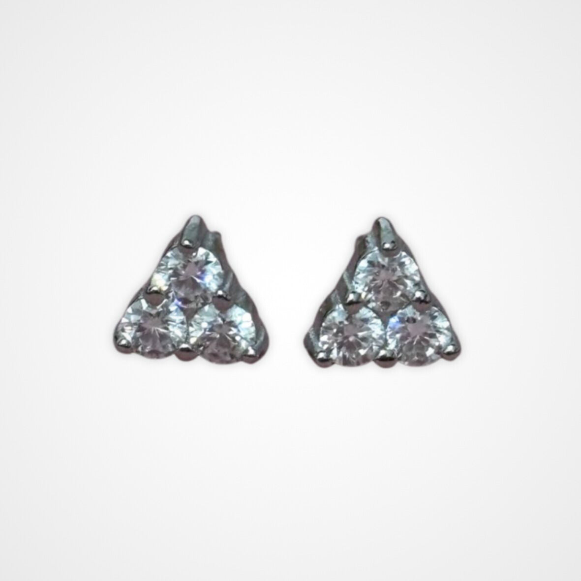 Brinco Cristais Moissanite 0,2ct - Prata 925