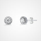 Brinco Coroa Moissanite 1.41ct - Prata 925