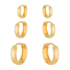 Trio Dourado de Argolinhas